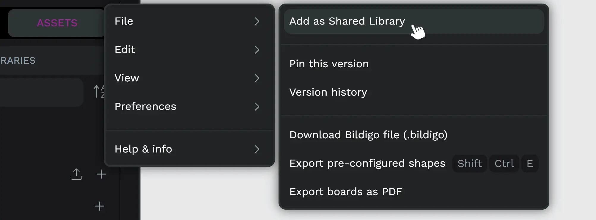 Publish library